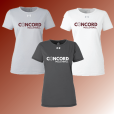 Concord Volleyball Womens Under Armour Tee